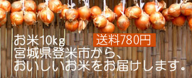 お米10キロまで送料500円